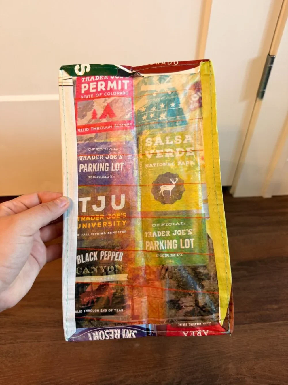 NWT Trader Joe's Reusable Grocery Bag - Colorado